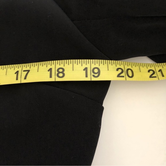 Merona Black Trench Coat - Picture 6 of 7